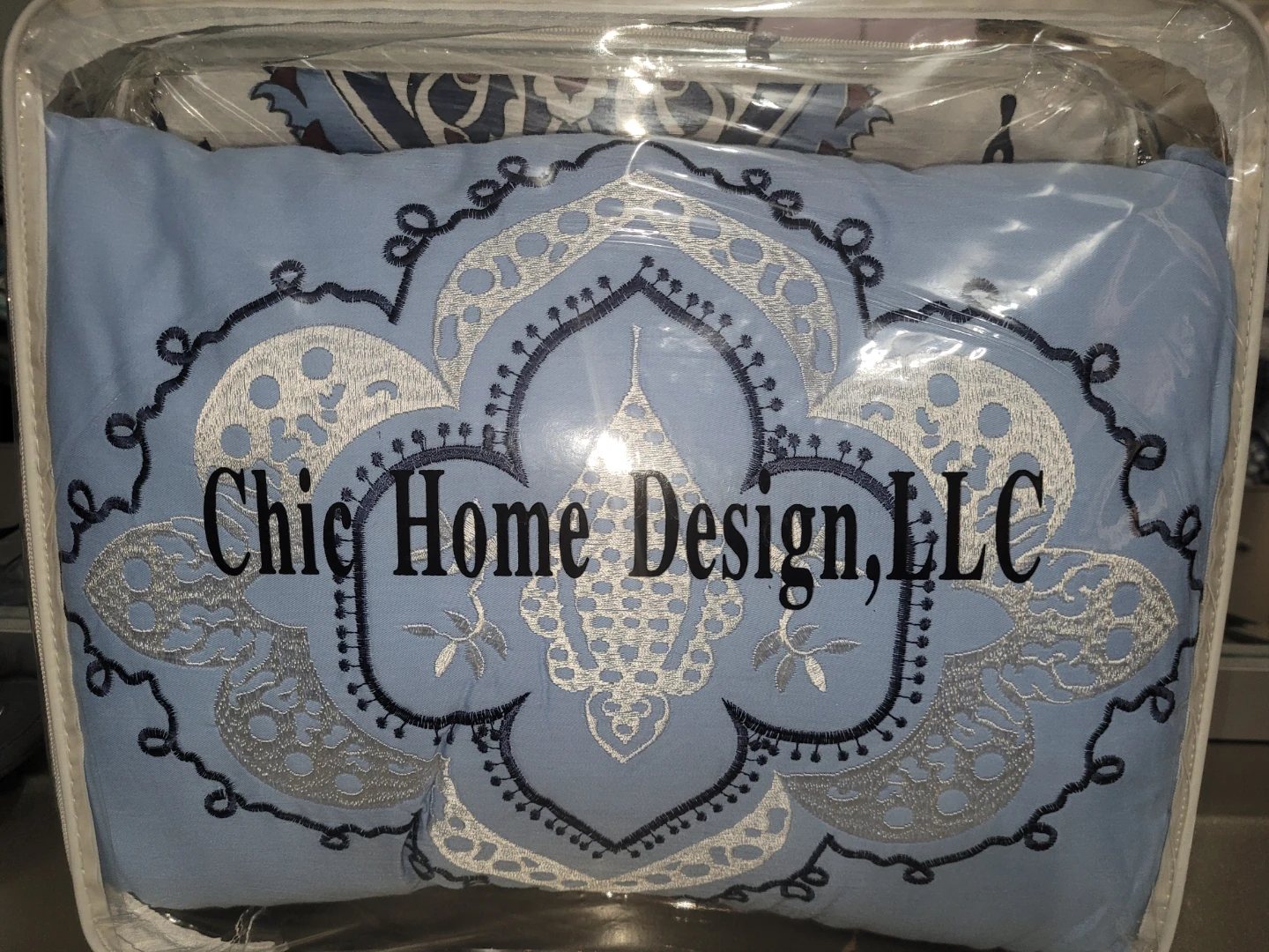 Chic Home Design Bristol 4-Piece Queen Duvet Set - photo 2