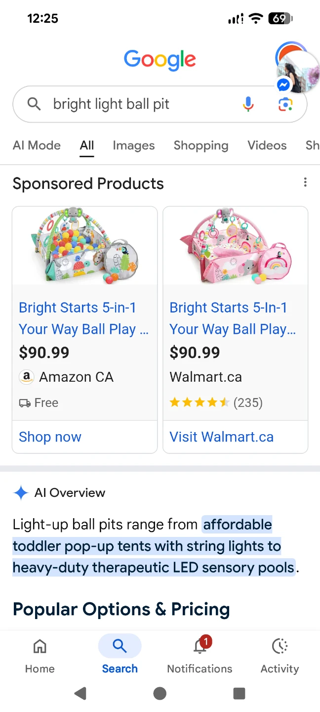 Bright Starts 5-in-1 activity center/ ball pit - photo 4