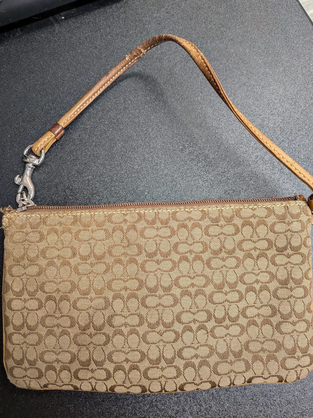 Coach Signature Canvas Wristlet - photo 2