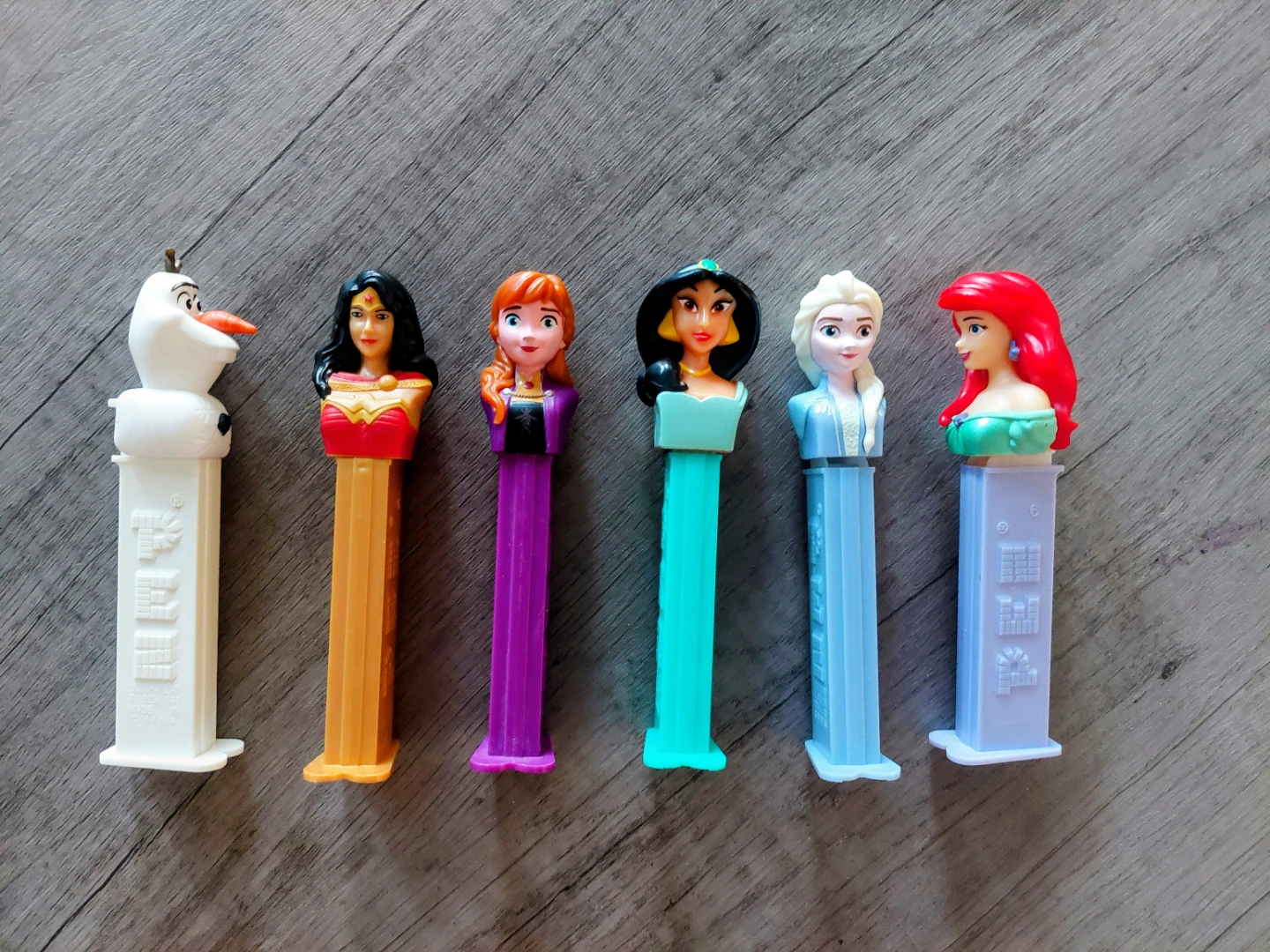 Set of 6 PEZ Dispensers