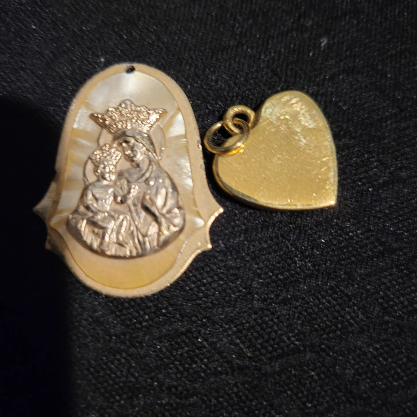 Two Vintage Religious Pendants