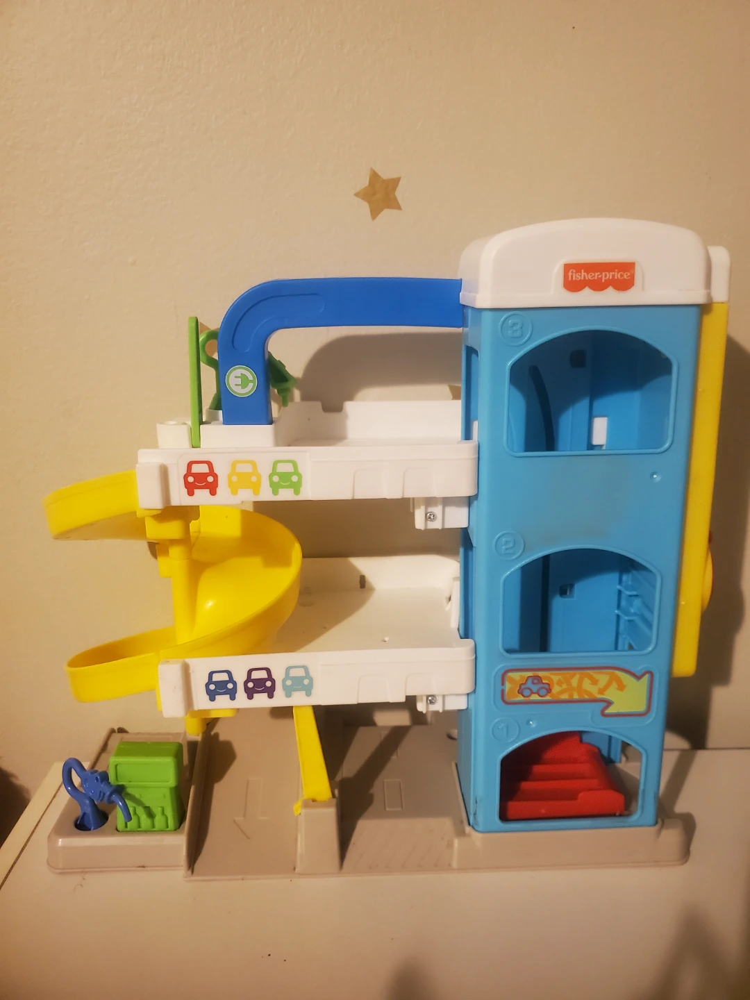 Fisher-Price Toy Parking Garage