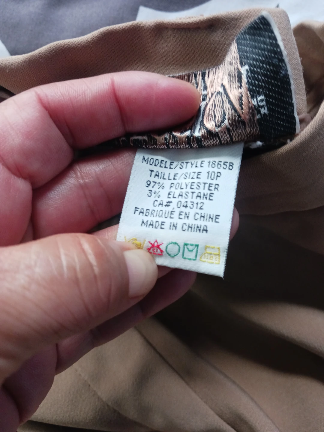 Jessica Petites Tan Trousers Size 10P - photo 5
