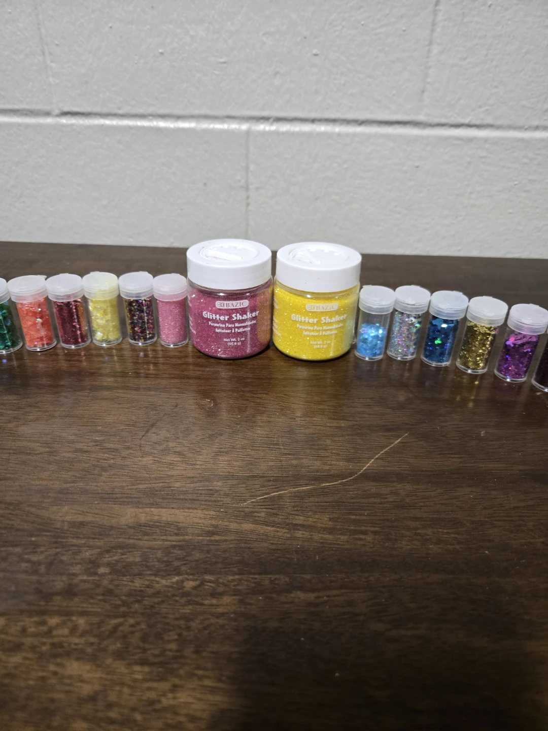 30Pc Rainbow Craft Glitter Set Tin - photo 2
