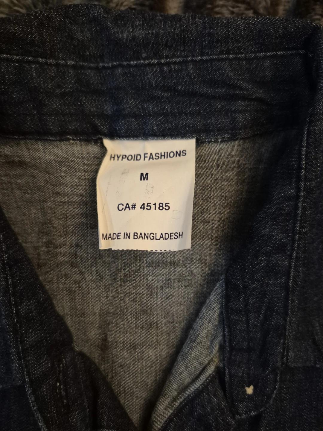 Hypoid Fashions Sleeveless Denim Shirt - photo 2
