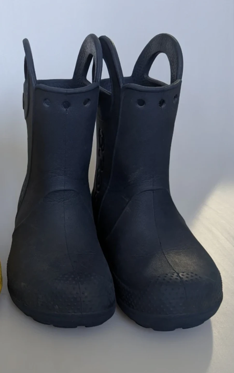 Crocs C10 Kids Rain Boots - Navy