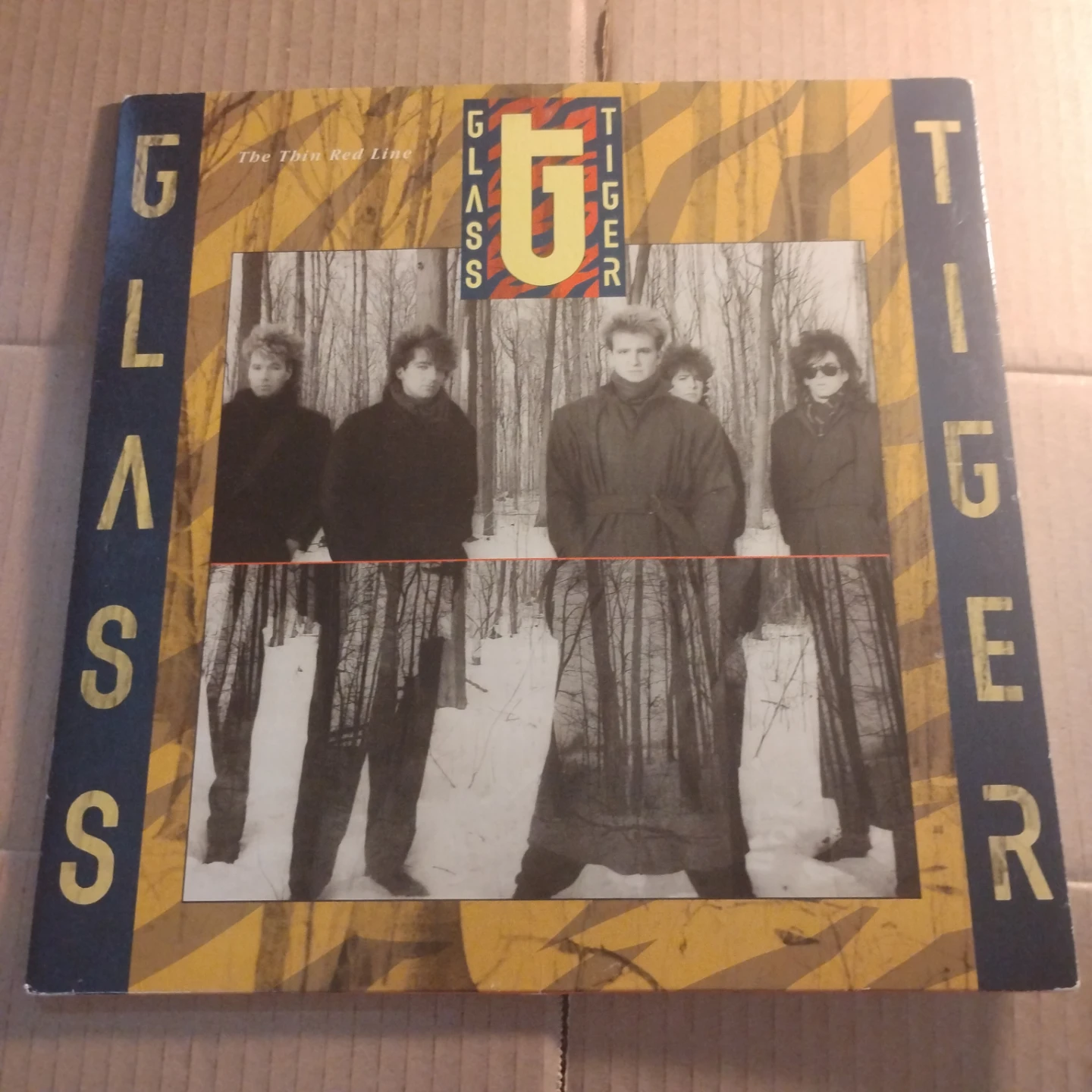 Glass Tiger The Thin Red Line Vinyl Record - photo 2