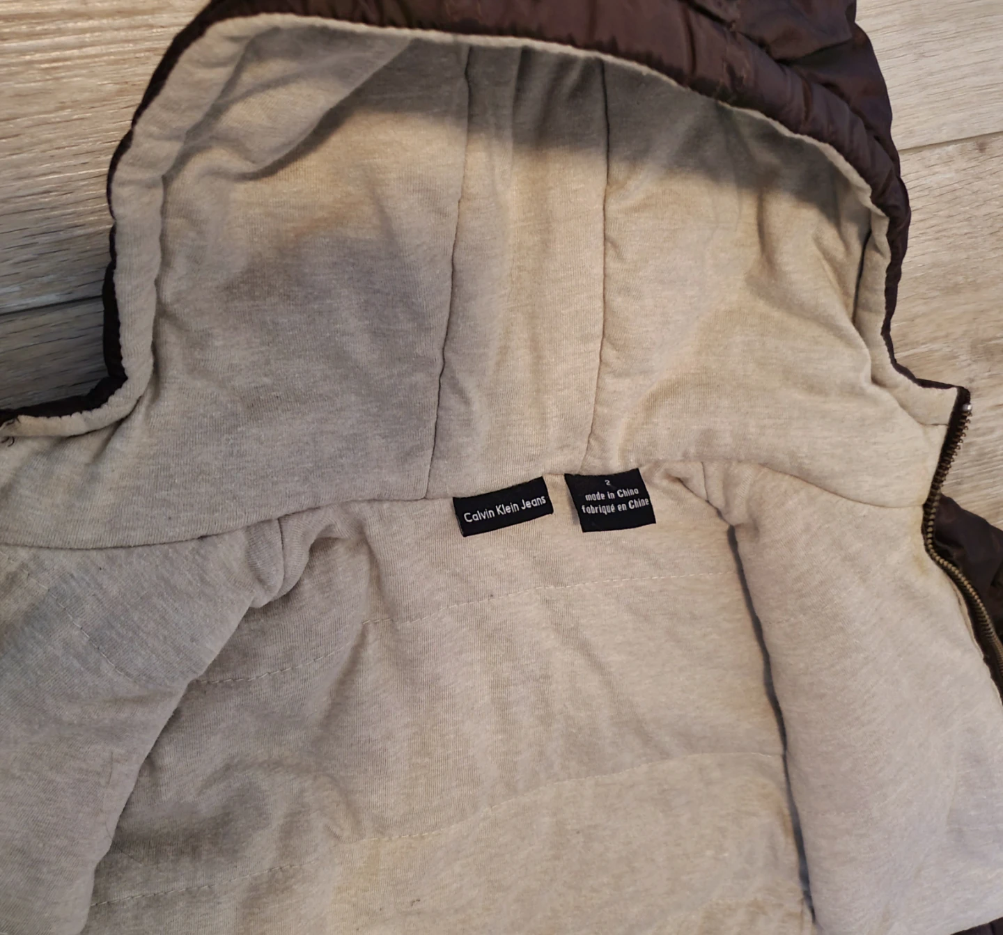 Calvin Klein Jeans Kids Hooded Jacket - photo 2