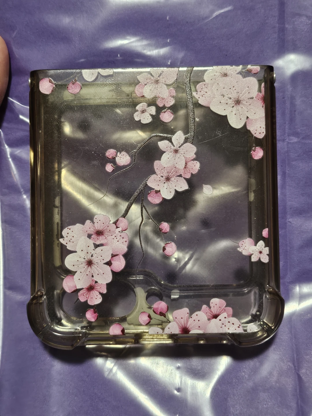 Samsung Galaxy Z Flip 5 Japanese Cherry Blossom Phone Case - photo 3
