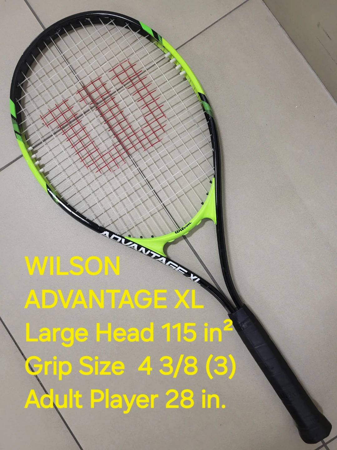 Rackets TENNIS Wilson, Head, Spalding,junior Players,25 in. long - photo 3