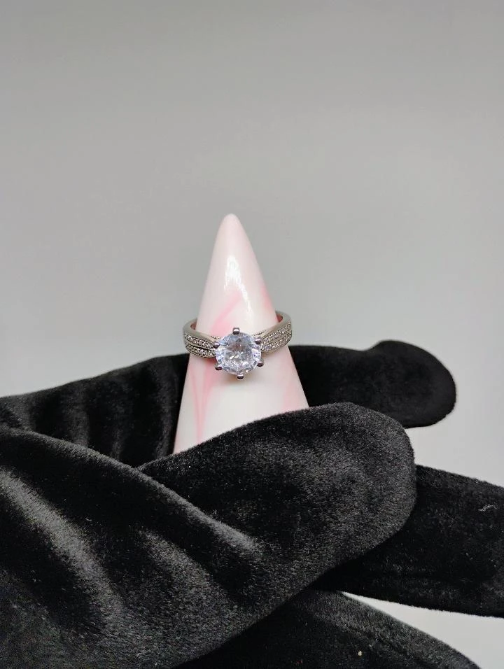 925 Silver Engagement Ring