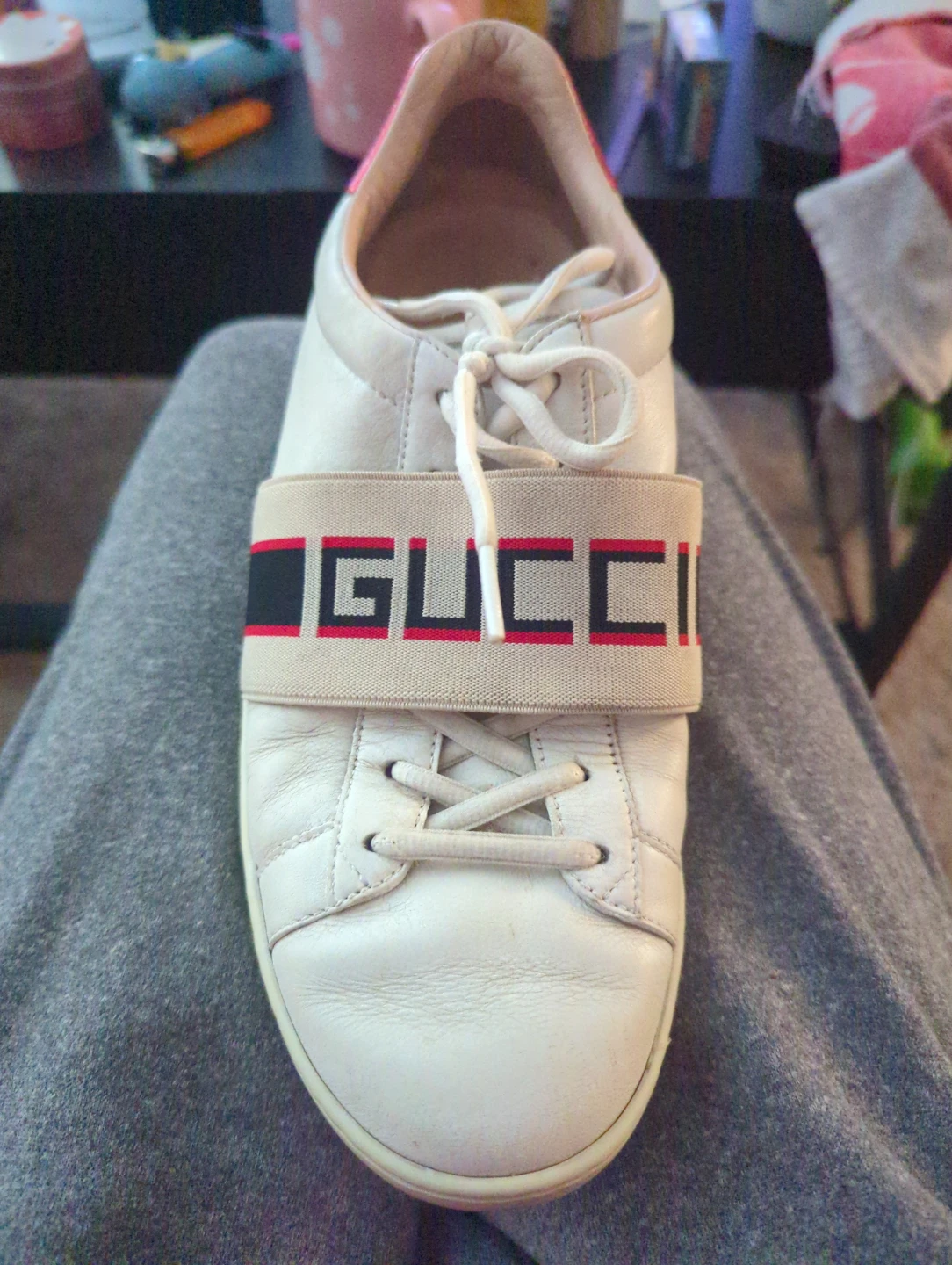 Looking to sell these vintage Gucci shoes