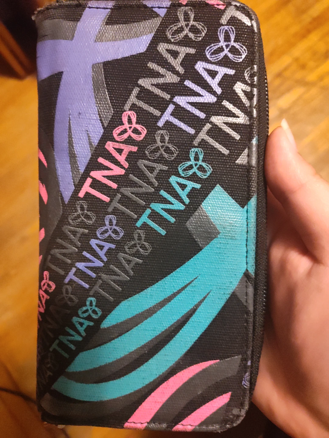 TNA Zip-Around Wallet
