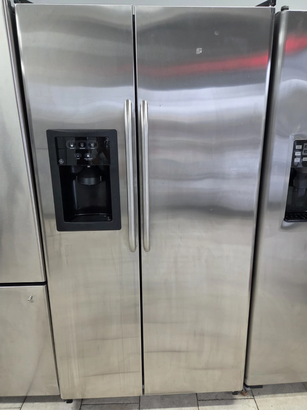 GE Stainless Steel Side-by-Side Refrigerator - photo 5