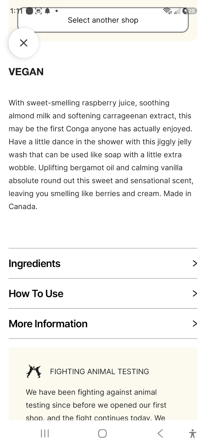 Lush Conga Shower Jelly - photo 2