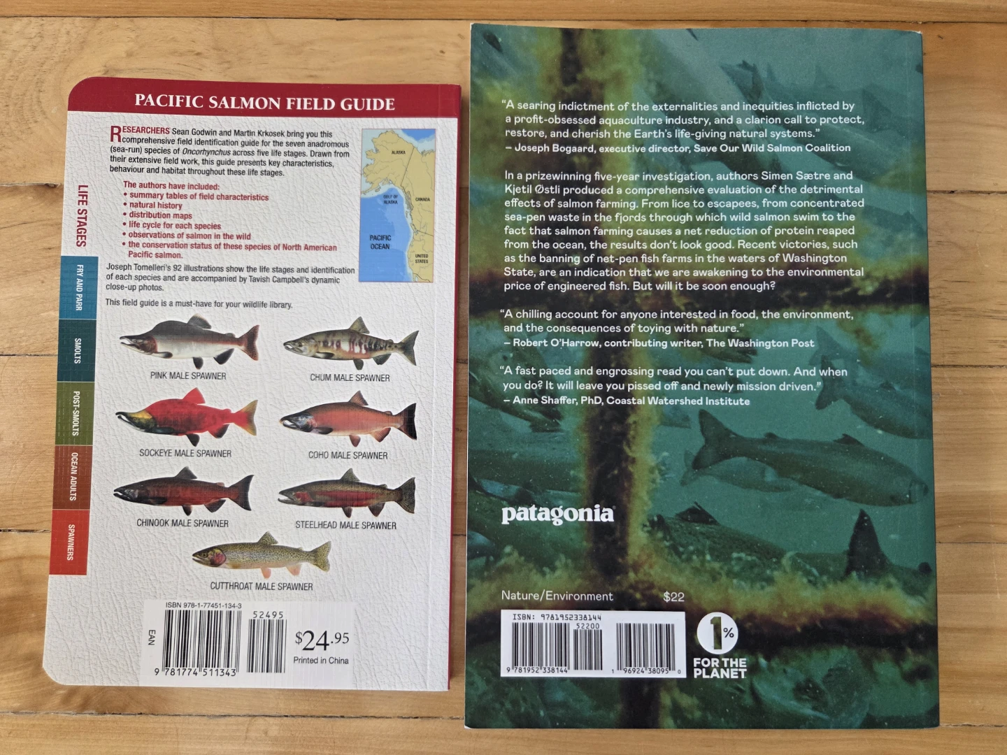 NEW! Pacific Salmon Field Guide and The New Fish books - photo 2