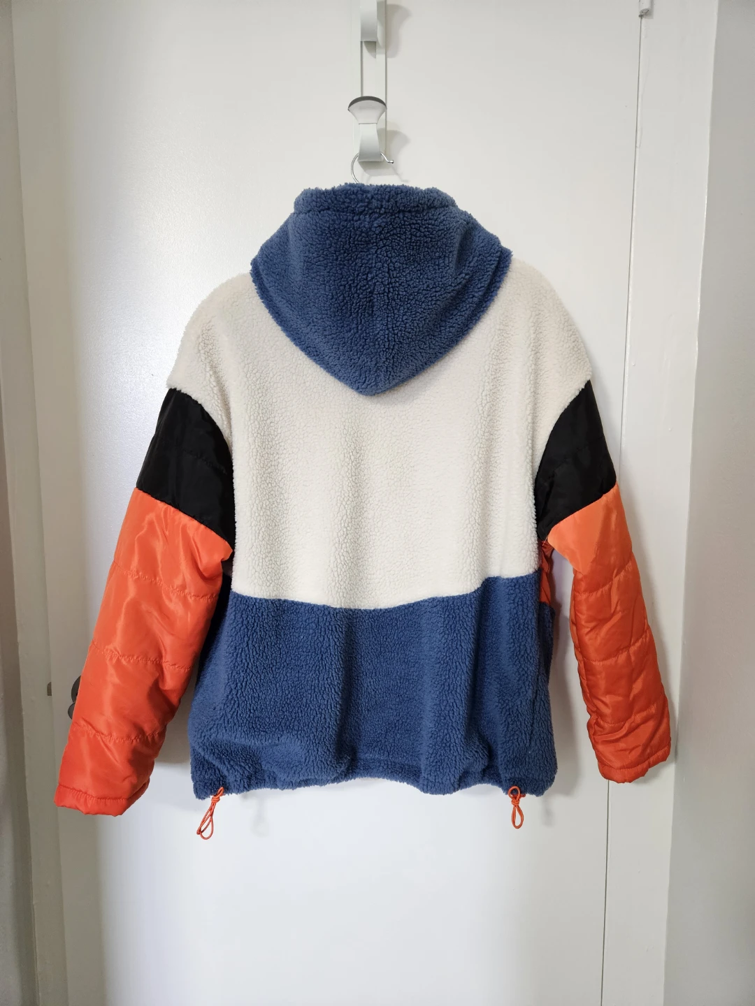 Colourblock Fleece Hooded Jacket - photo 2