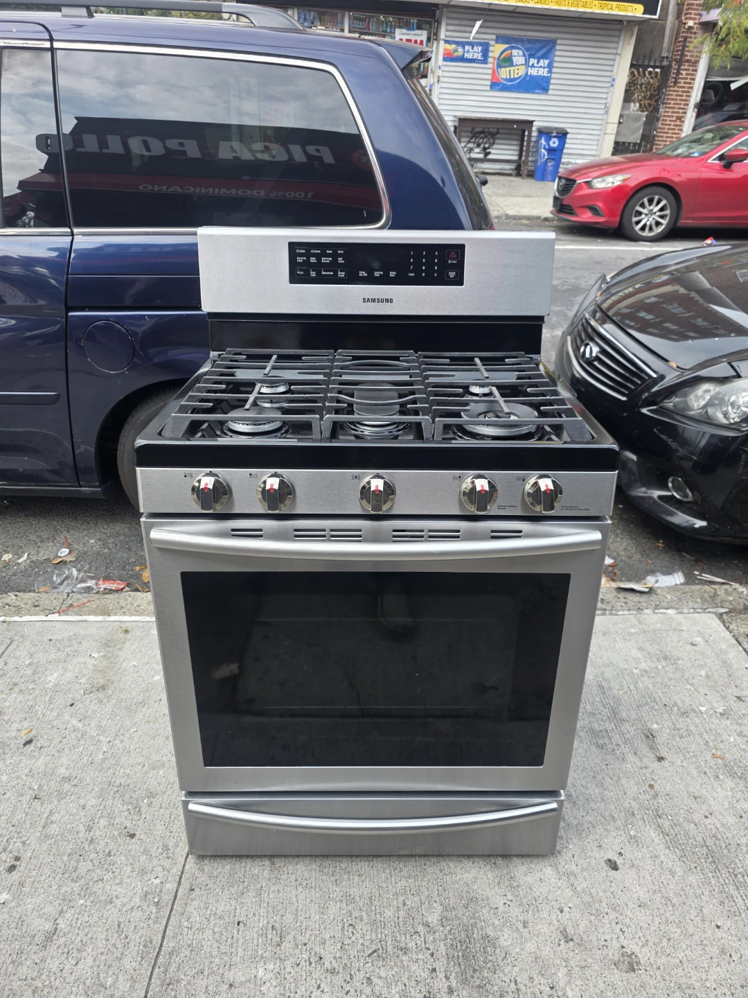Samsung Stainless Steel Gas Range - photo 3