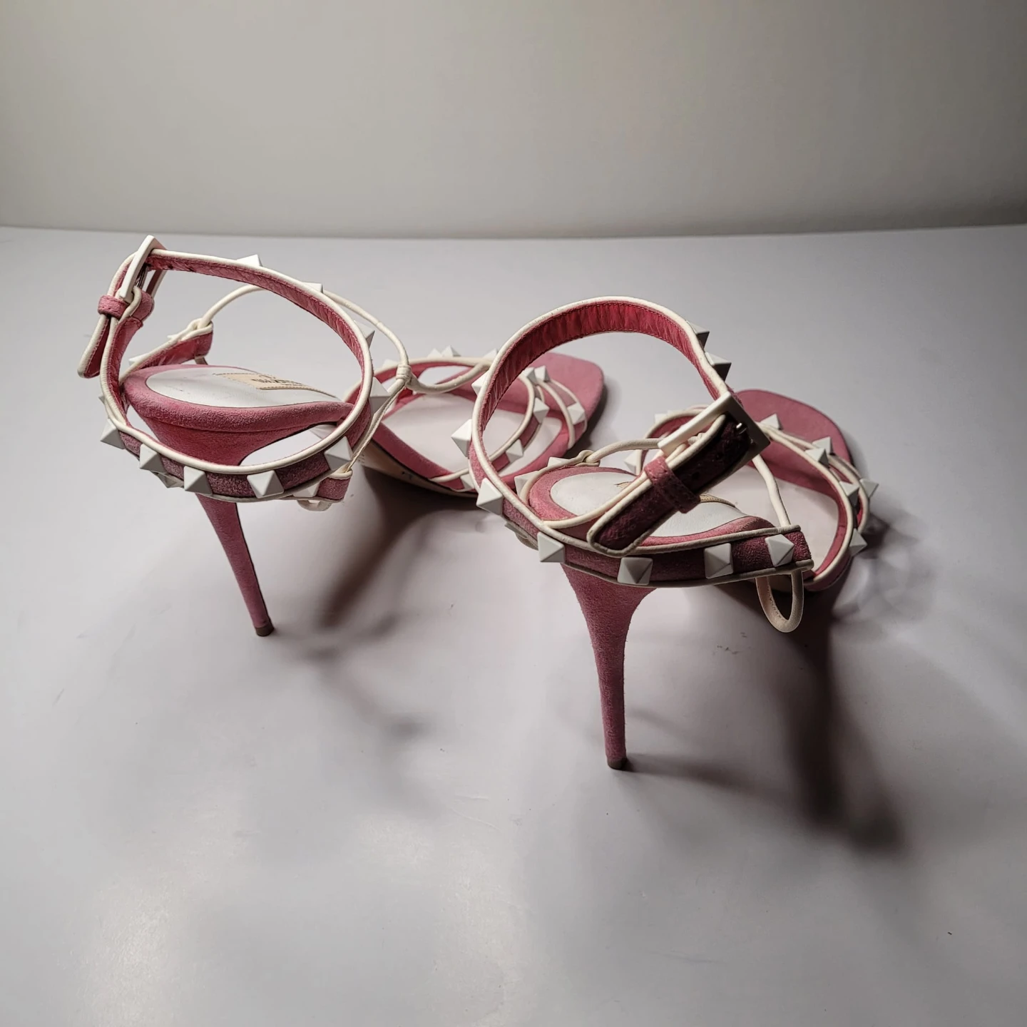 Valentino Garavani Rockstud Sandals Pink Size 40.5 - photo 5