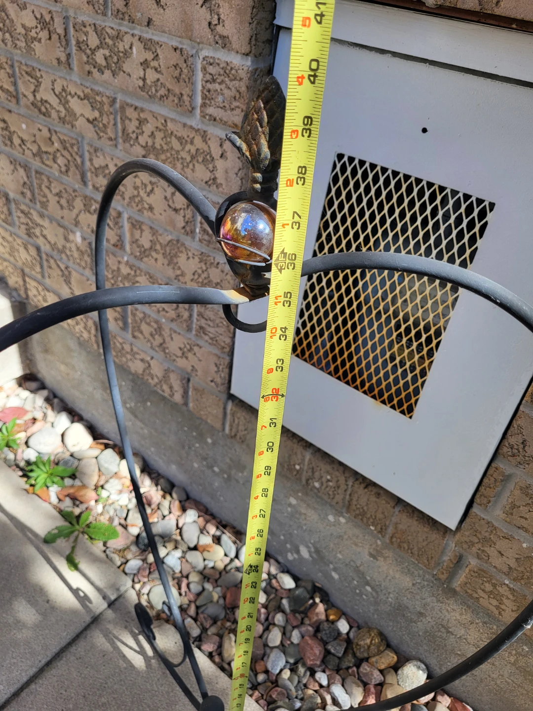 Decorative Metal Garden Plant Stand - photo 3
