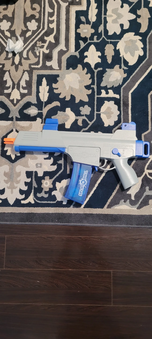 Spatter ball gel blaster blue