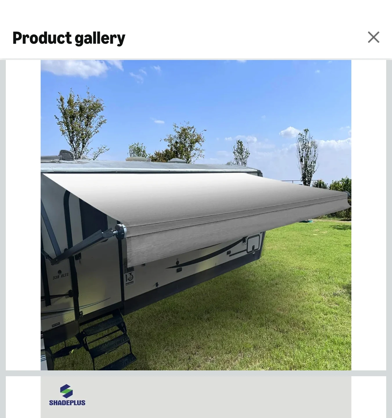 ShadePlus RV Awning Replacement Fabric