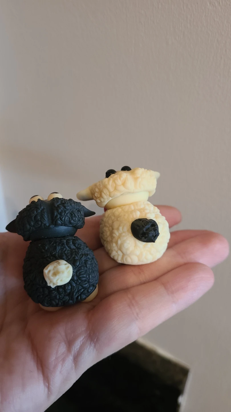 Pair of Shaun the Sheep Figures (both $2) - photo 2