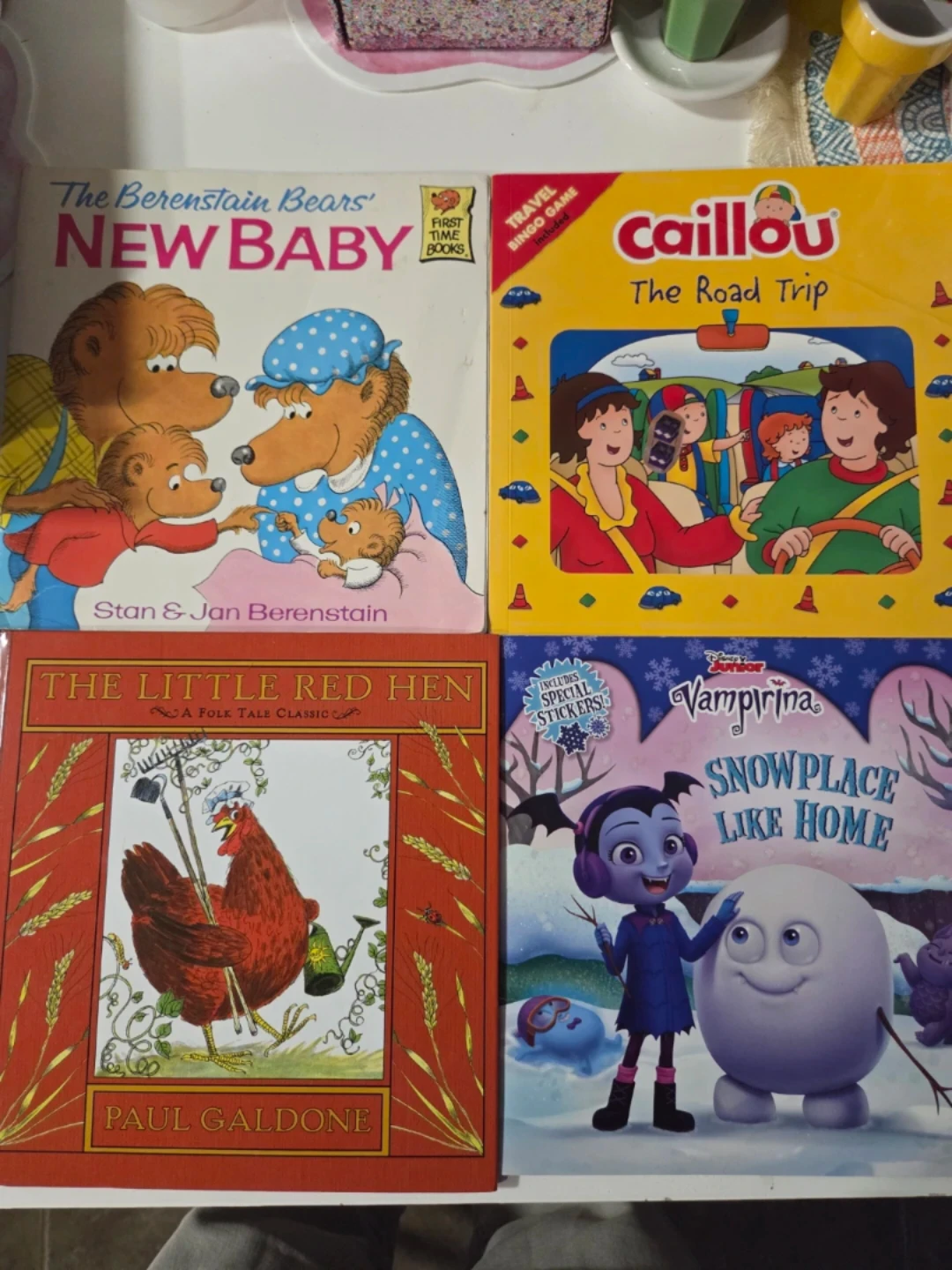 Set of 4 Children's Storybooks