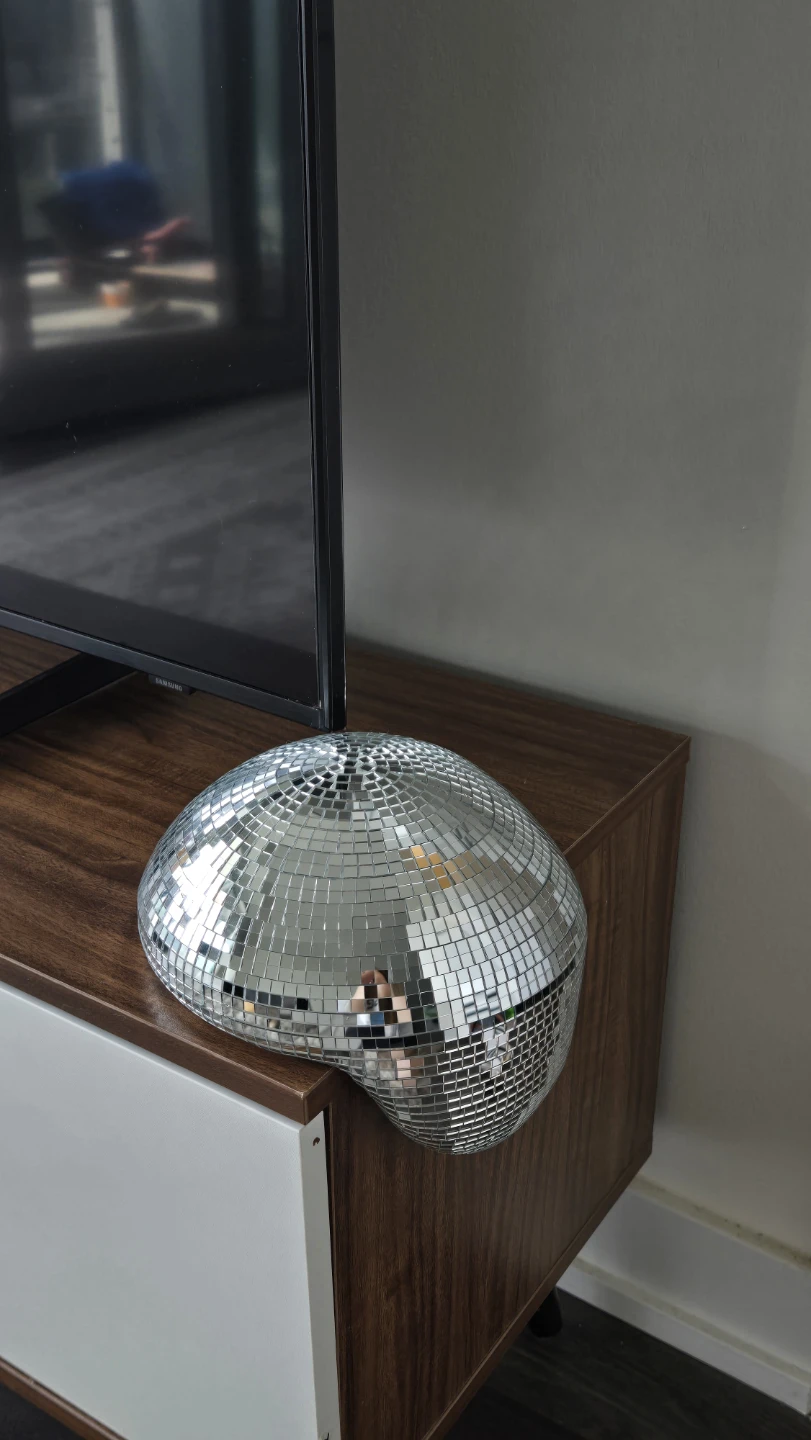 Melting Disco Ball Decor