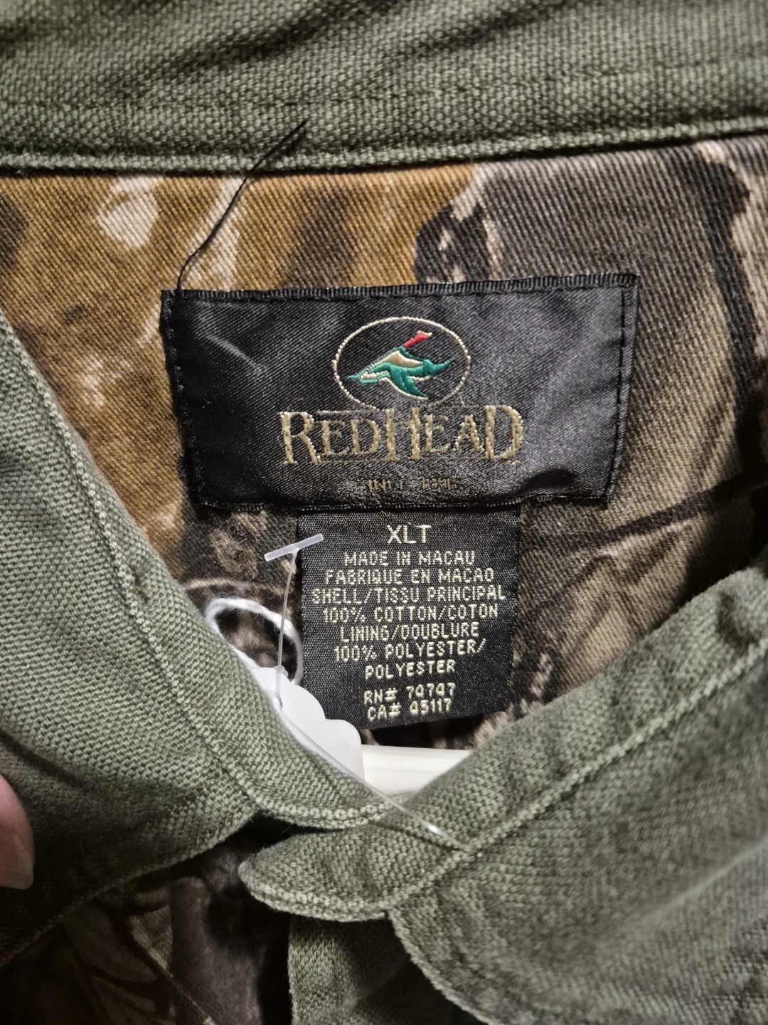 Two RedHead Flannel/ fleece  Lined Shirts price per each - photo 2