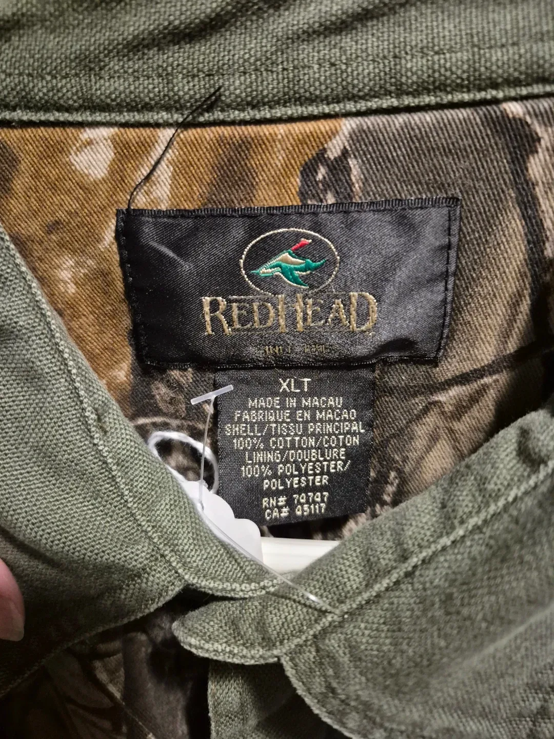Two RedHead Flannel/ fleece  Lined Shirts price per each - photo 2