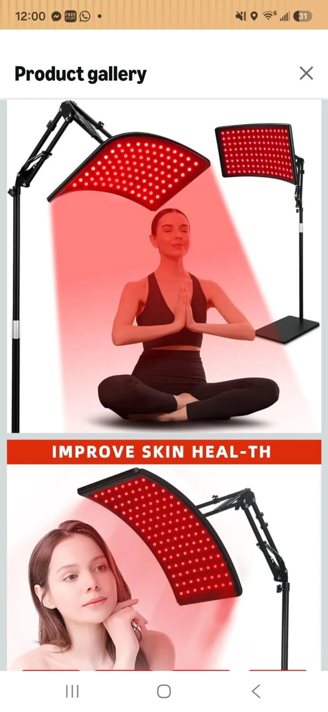 Red Light and NIR Light Therapy Panel - photo 2