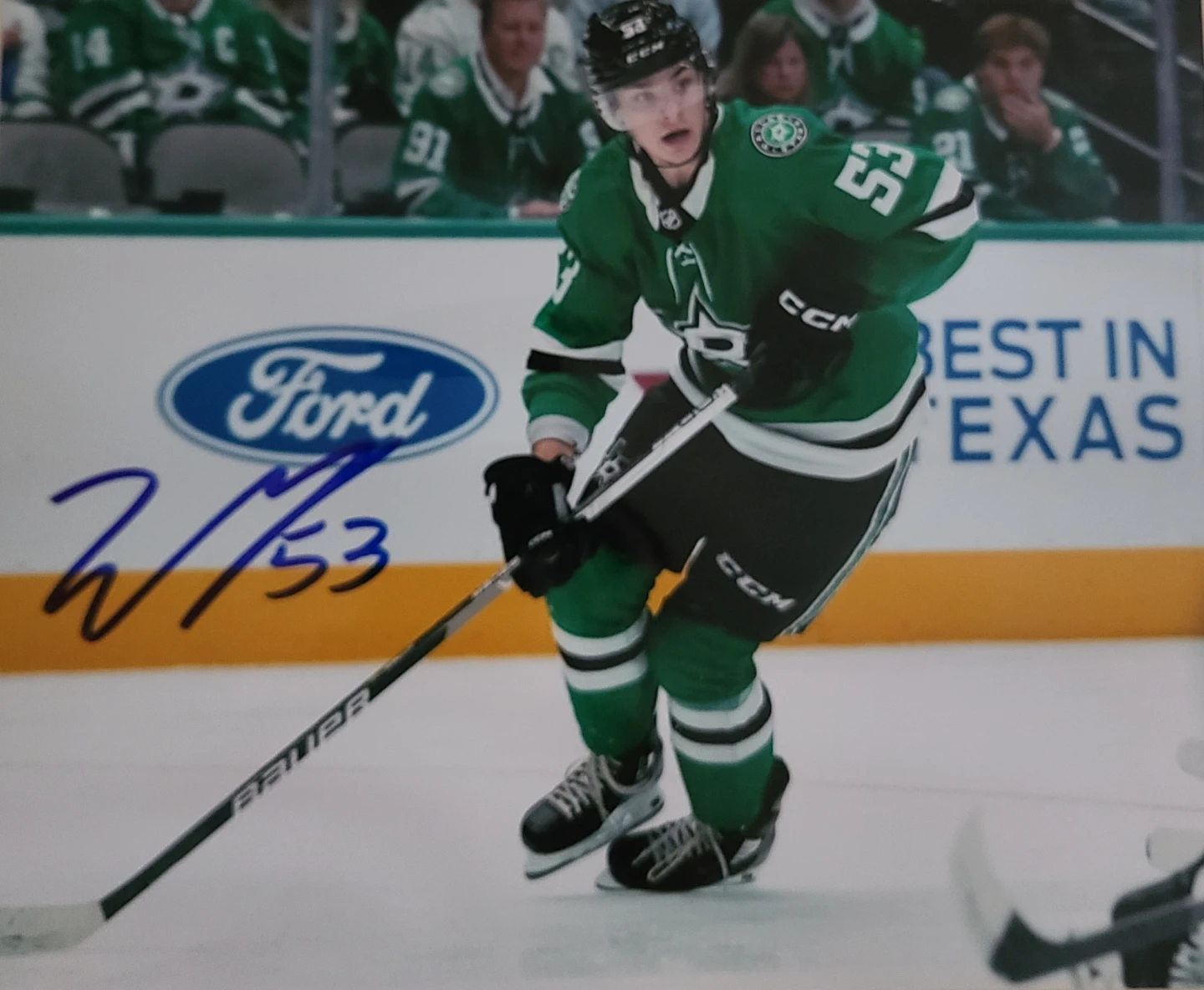 Dallas Stars Autographed 8x10 Photos With COA'S