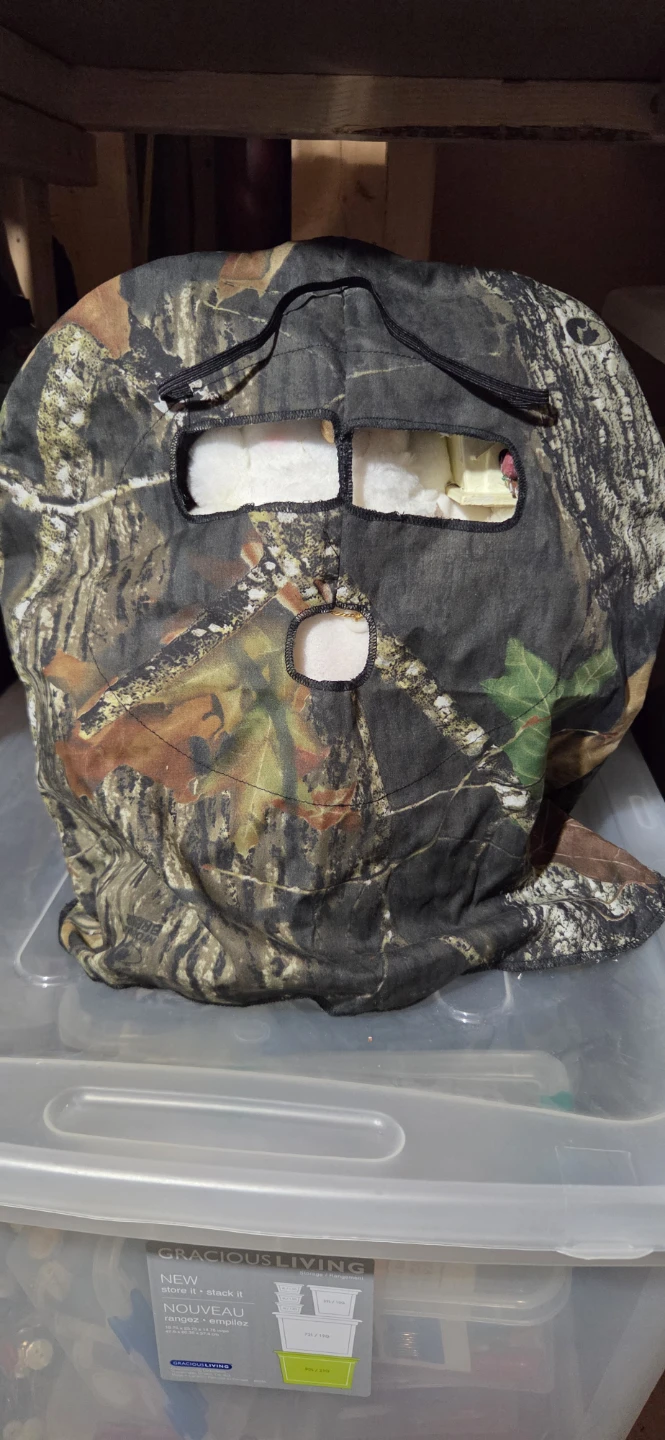 Camo hunting masks, toque and ball cap - photo 2