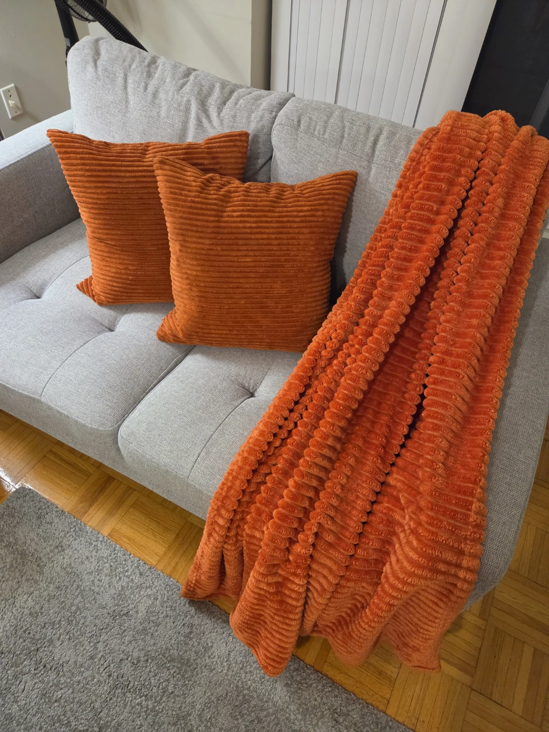 Orange Home Decor Set
