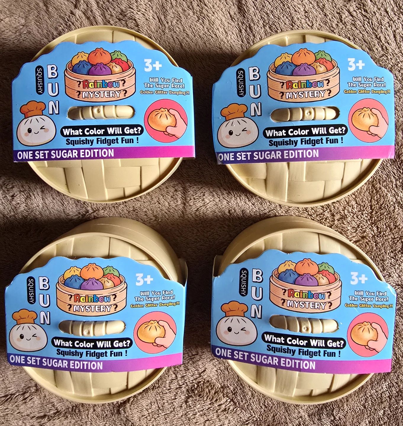 Rainbow Mystery Squishy Bun Sugar Edition - photo 2