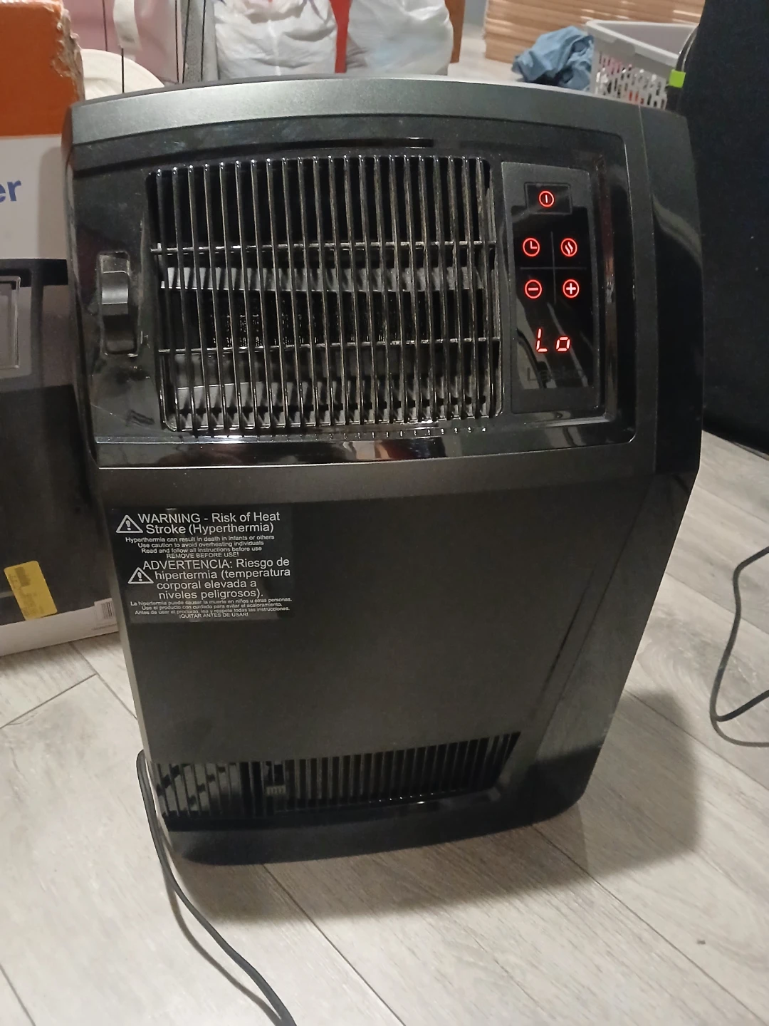 Lasko 1500W Cyclonic Ceramic Space Heater - photo 3