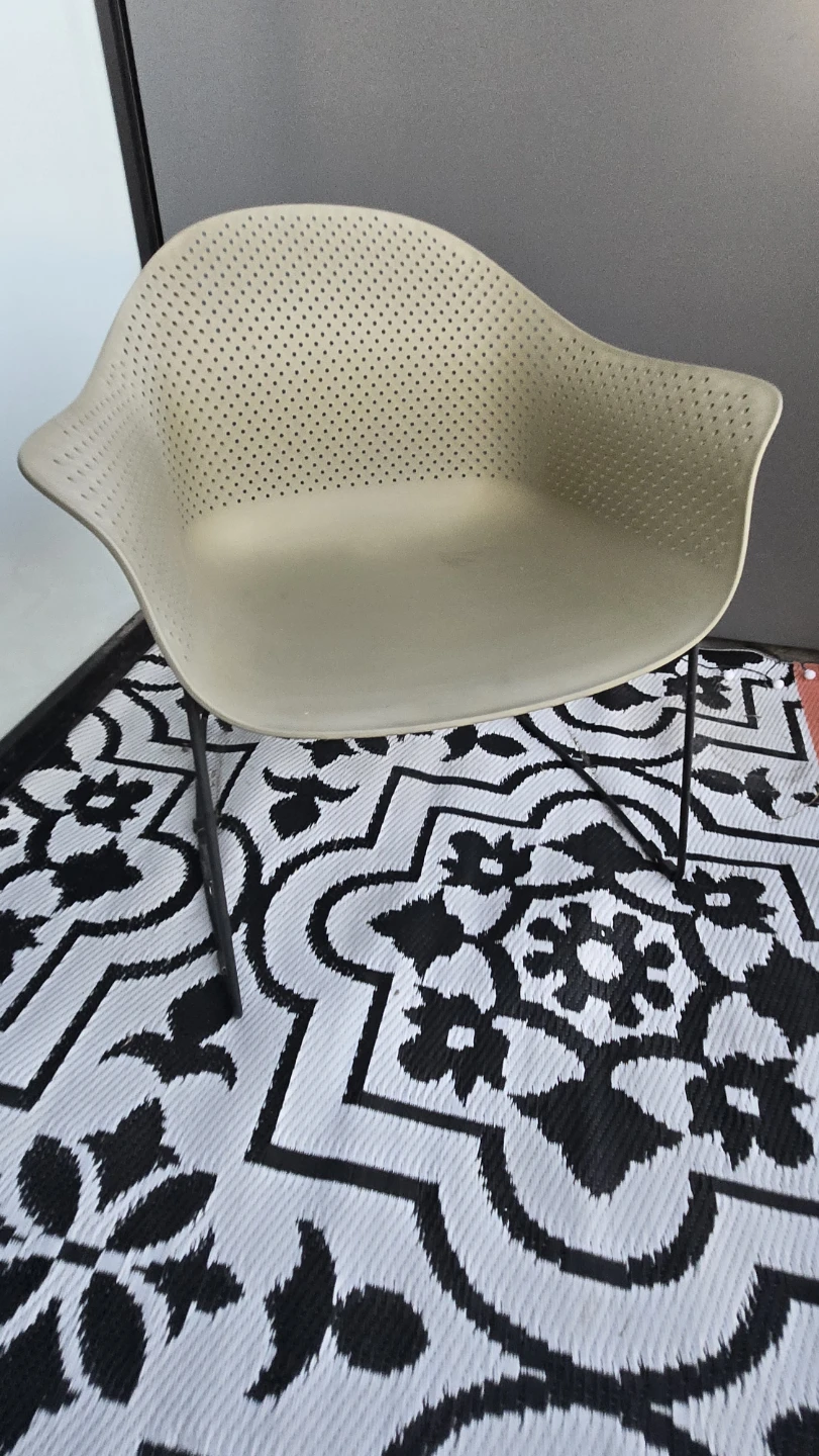Modern Perforated Armchair
