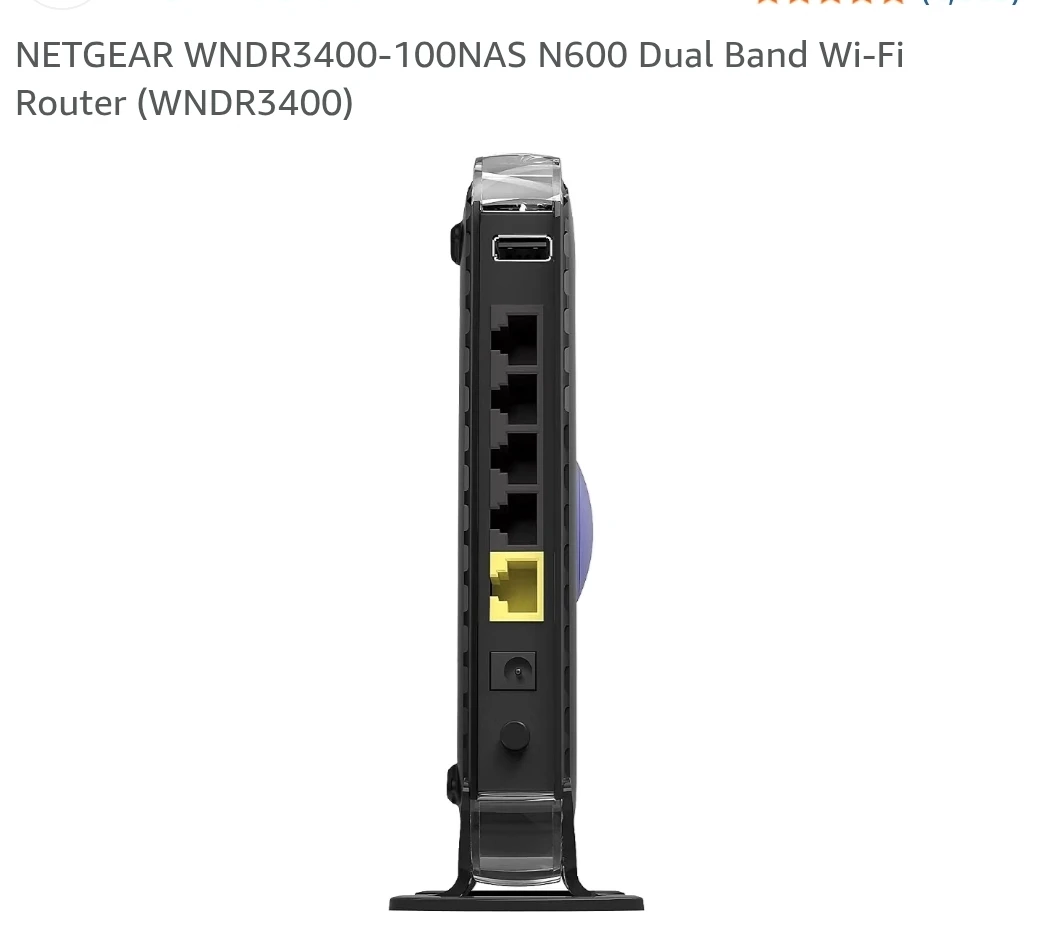 Netgear WNDR3400 N600 Dual Band Wi-Fi Router - photo 3