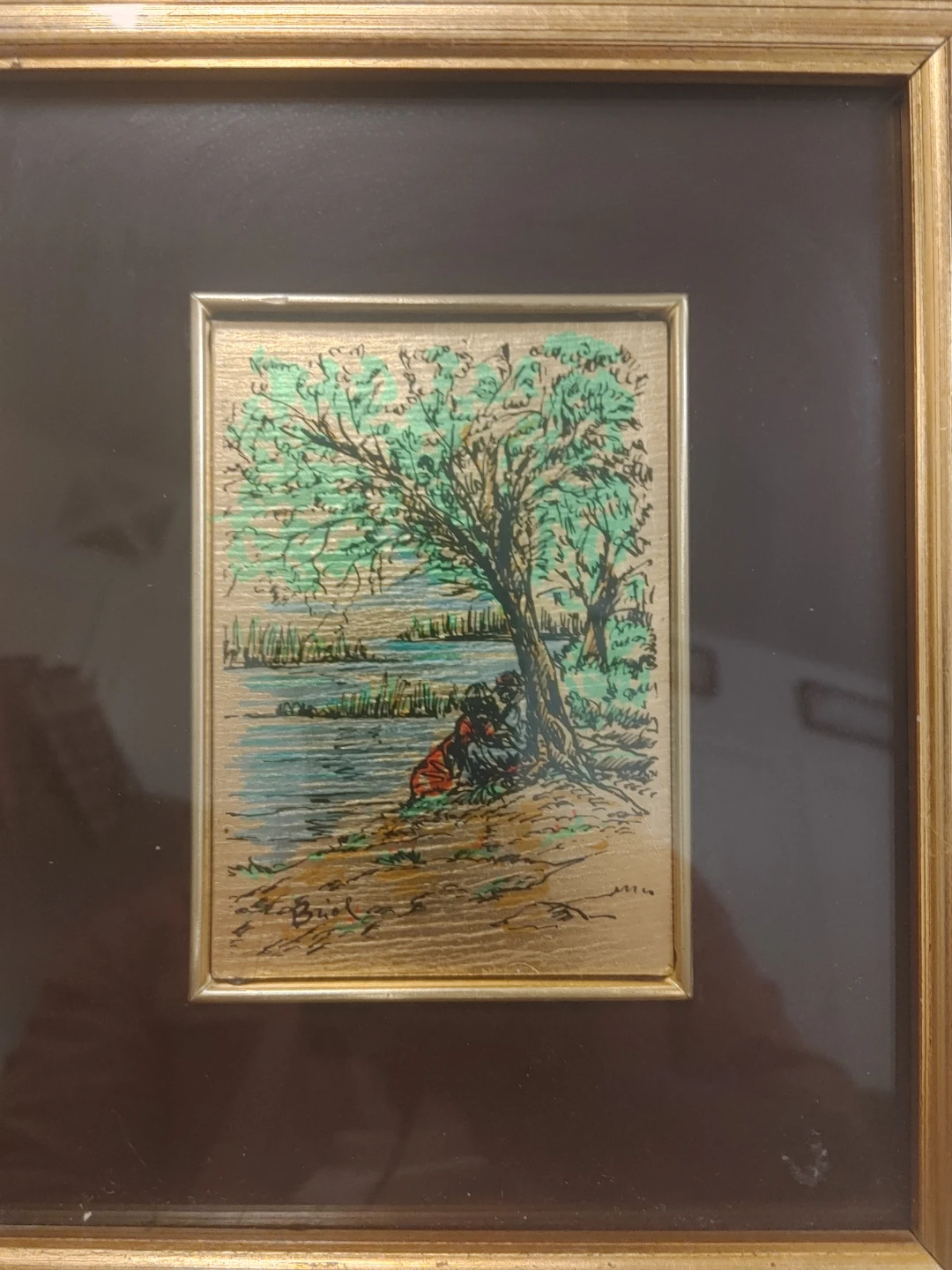 Framed Landscape Art Print