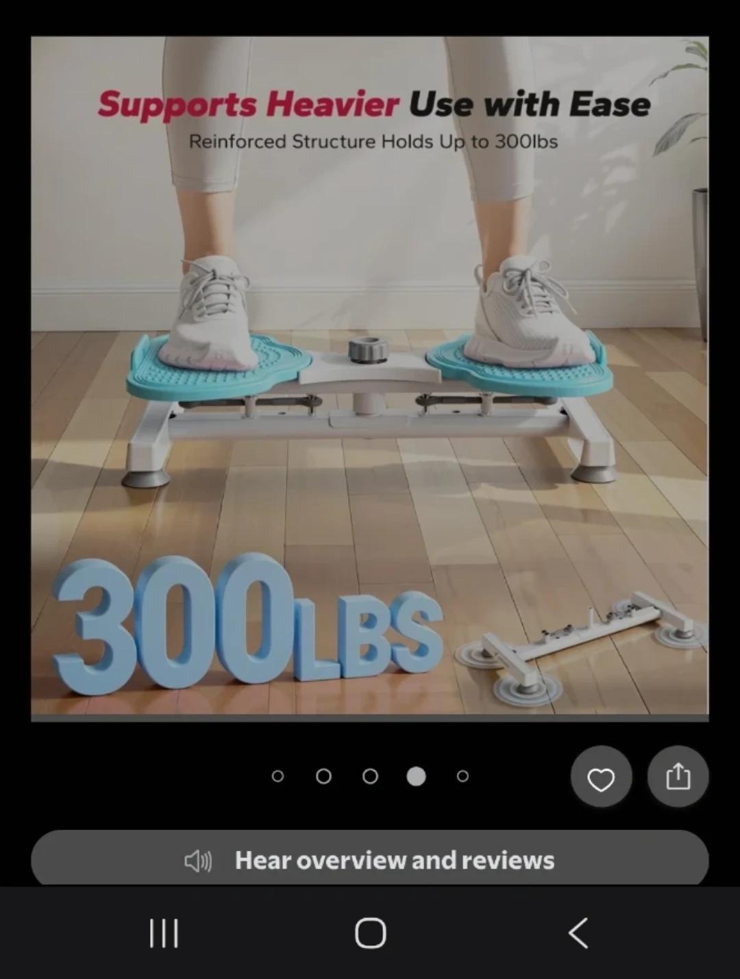 MERACH Slim Waist Twister Ab Workout Board - photo 2