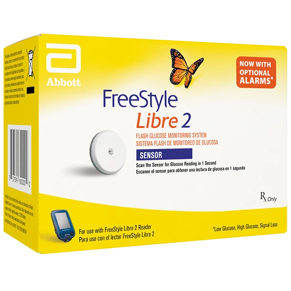 2 Abbott FreeStyle Libre 2 Sensors