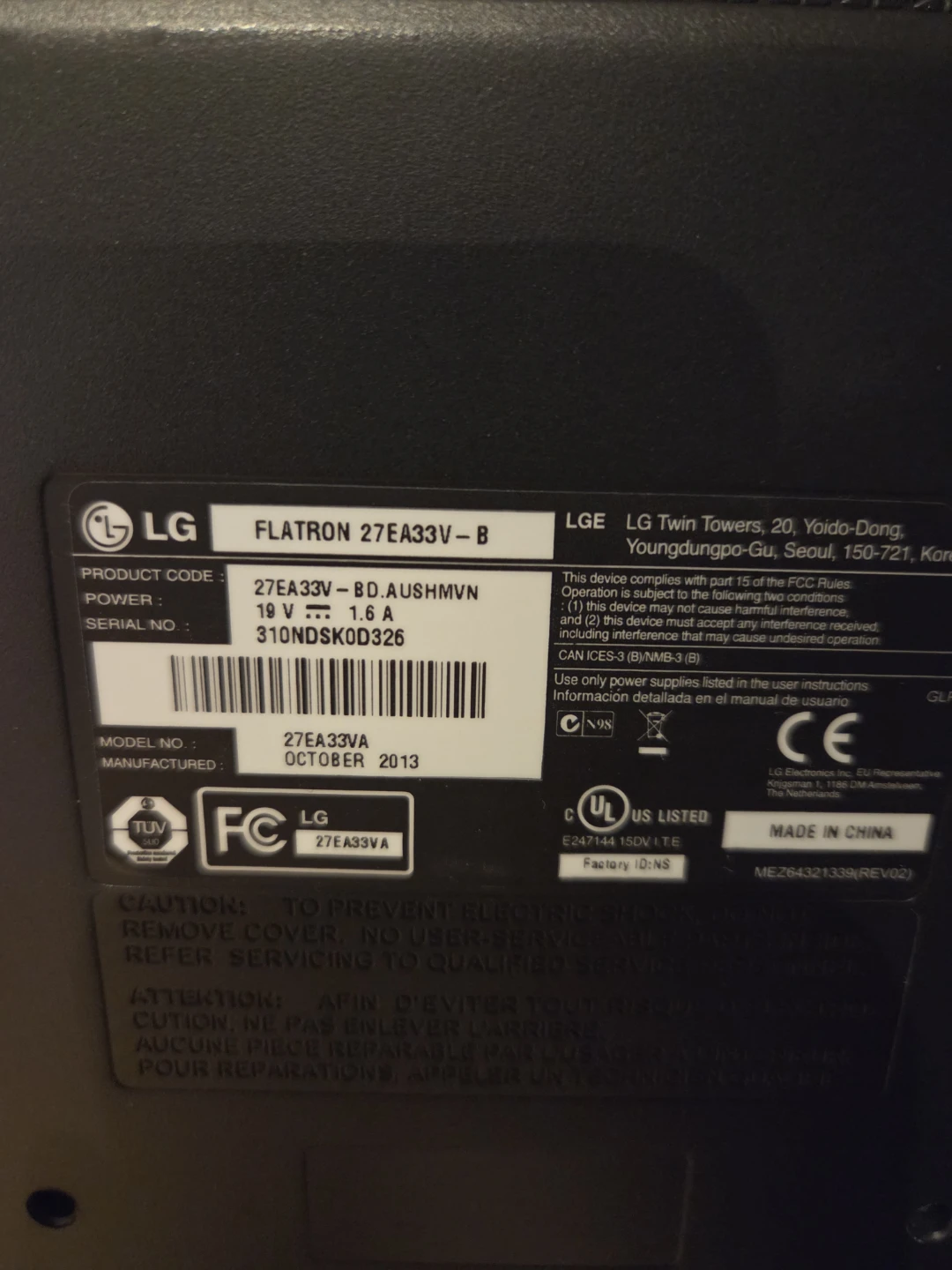 27" Samsung monitor - photo 2