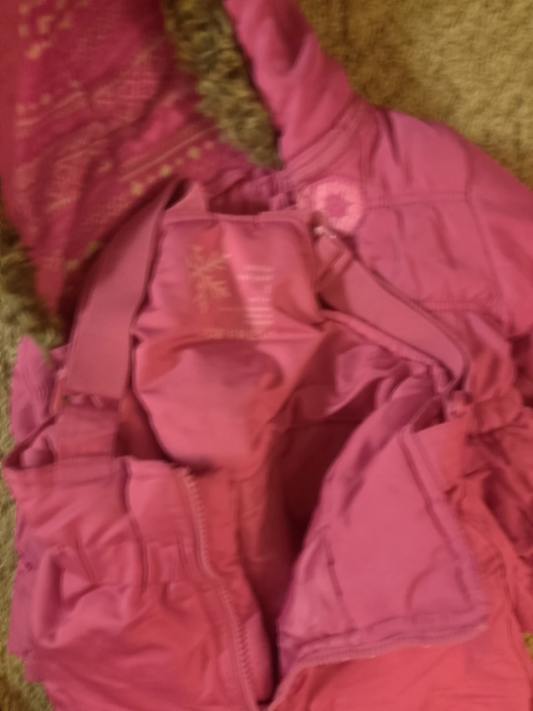 Pink Children's Winter Snowsuit