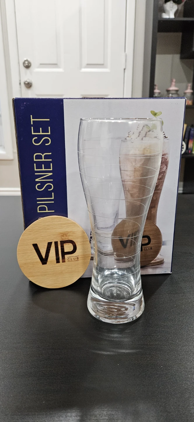 VIP Club Diamond Etched Pilsner Set - photo 3