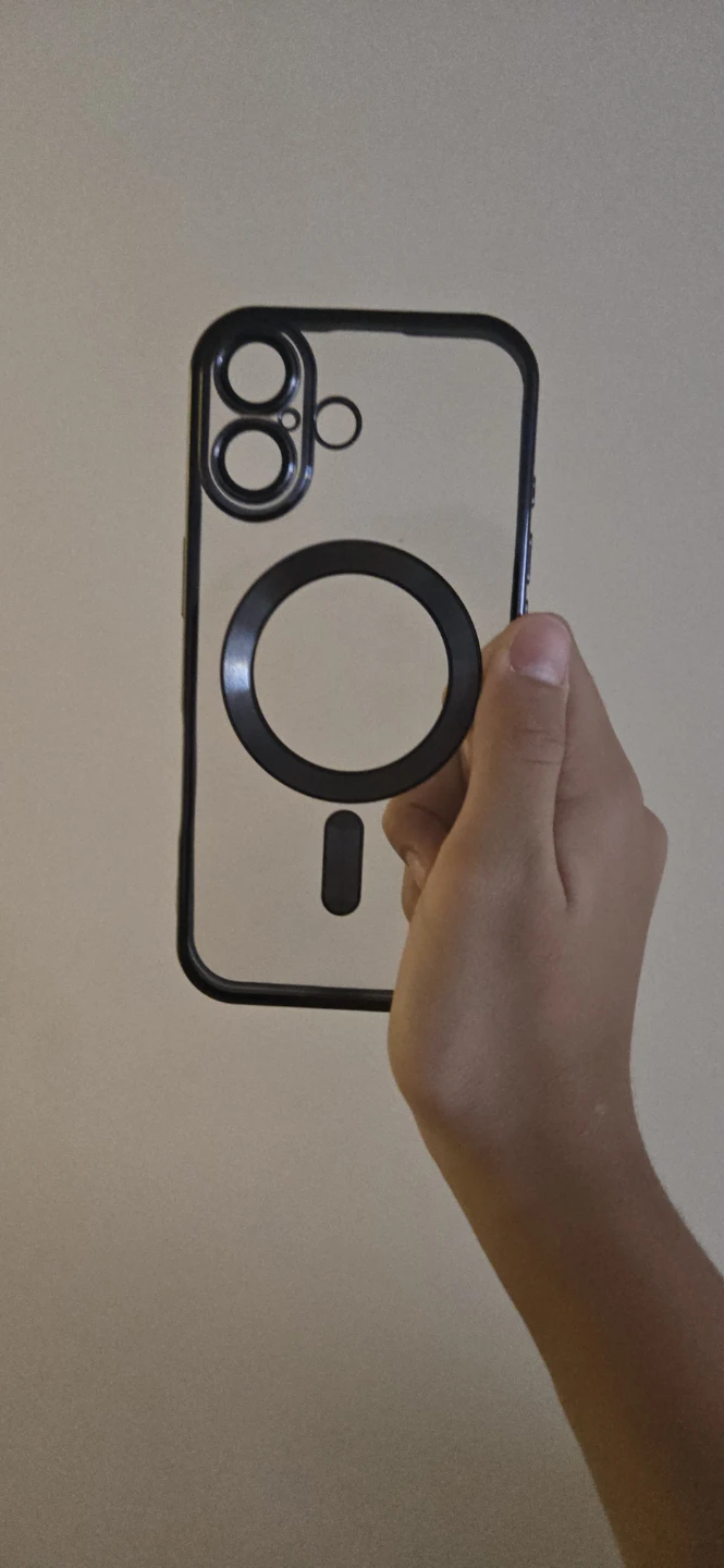 Magnetic Phone Case for iPhone 17 - Black - photo 2