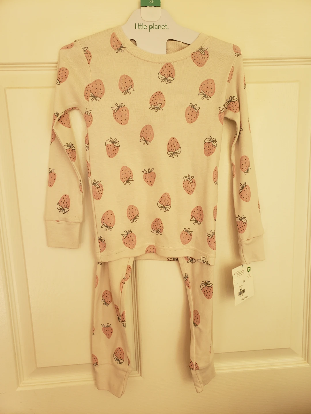 Little Planet Organic Toddler Pajama Set 3T
