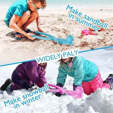 2 pack Duck Snowball and Sand Mold Maker