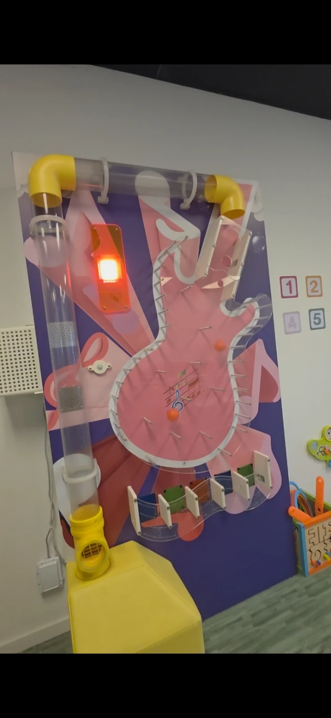 Wall-mounted guitar music activity board - photo 3