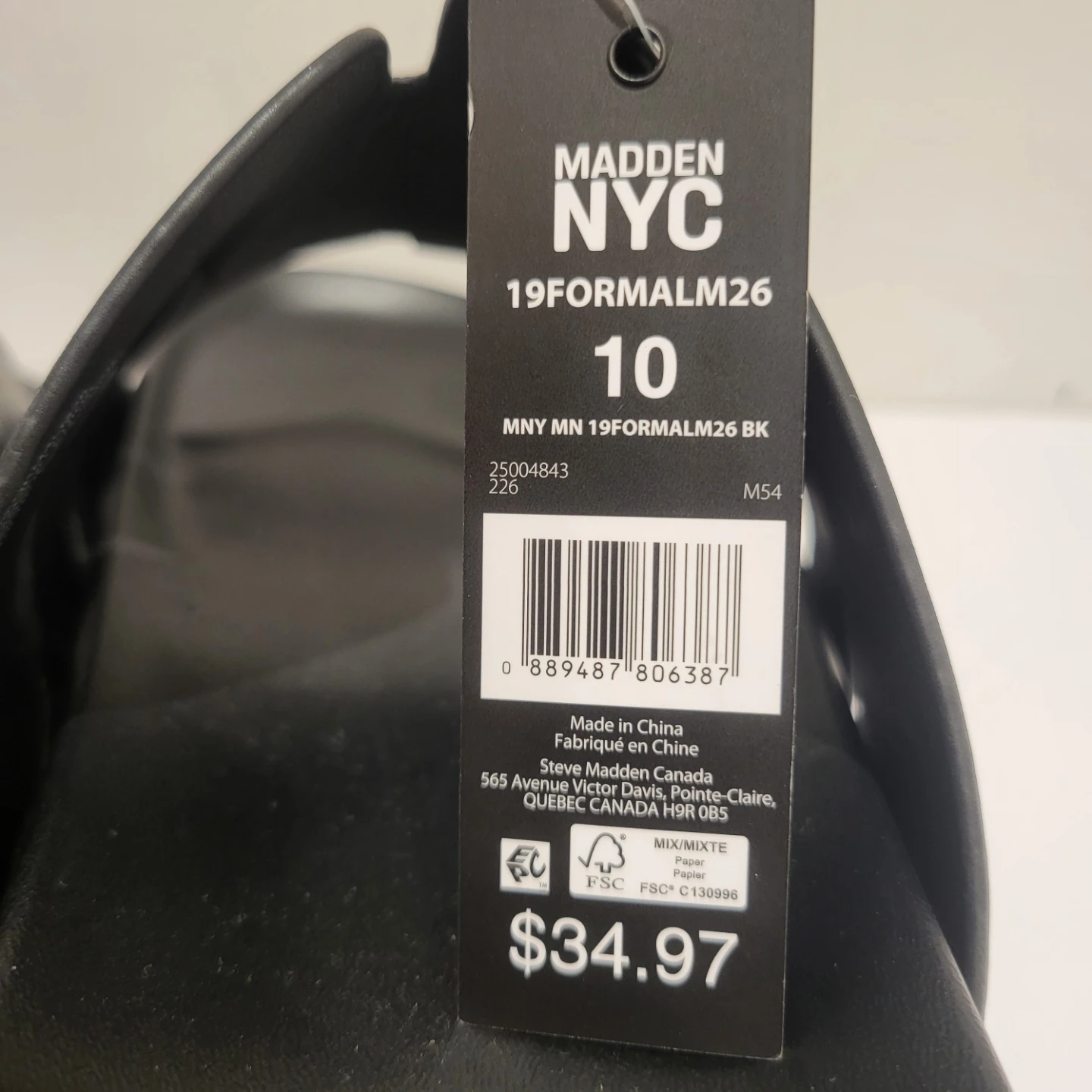 Mens Madden NYC Black Sandals - photo 4